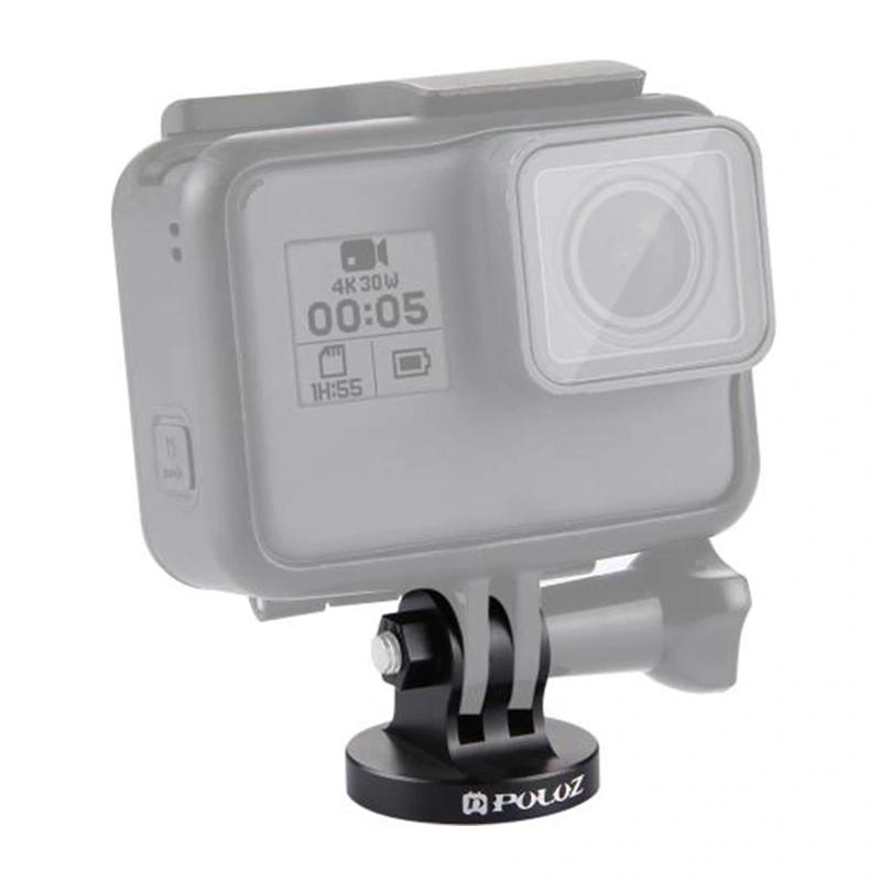 Puluz Mount with 1/4" CNC Thread for Action Cameras (Black)