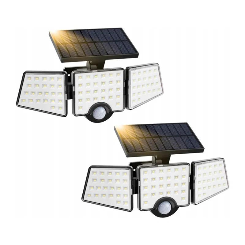 LEPRO 640003-DW-a-2 Solar Street Light with Motion and Twilight Sensors (2-pack)