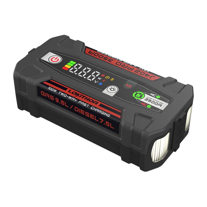 LOKITHOR J402 PRO 88.8 Wh 3500 A Jump Starter