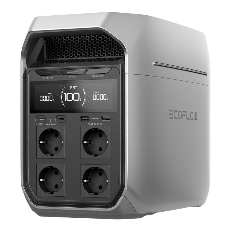 Set: EcoFlow Delta 3 Plus power station + 400W photovoltaic panel.