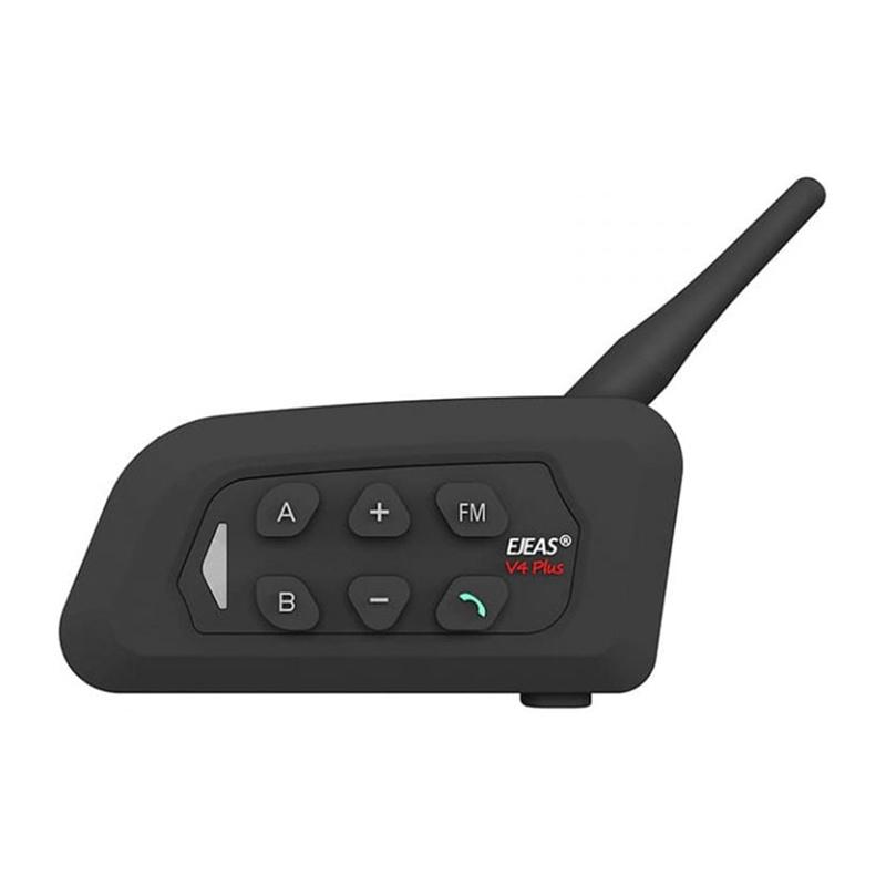 EJEAS V4 Plus motorcycle intercom for up to 4 participants