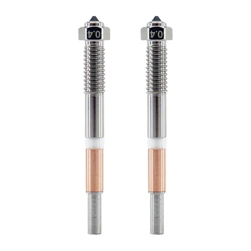 QiDi 0.4 mm Bimetal Nozzle for the Q2 Series (2 pcs.)