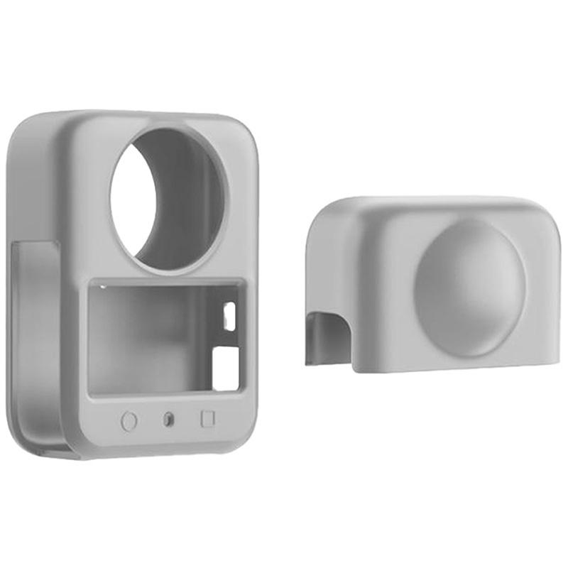 Silicone cover with lens PULUZ DJI Osmo 360 (gray)