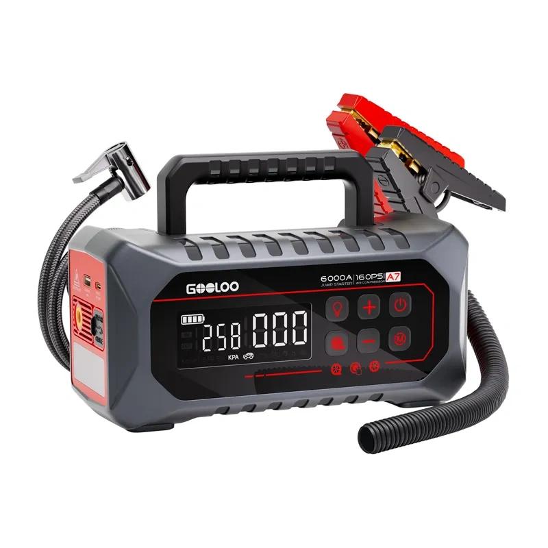 GOOLOO A7 88.8Wh Jump Starter with Air Pump