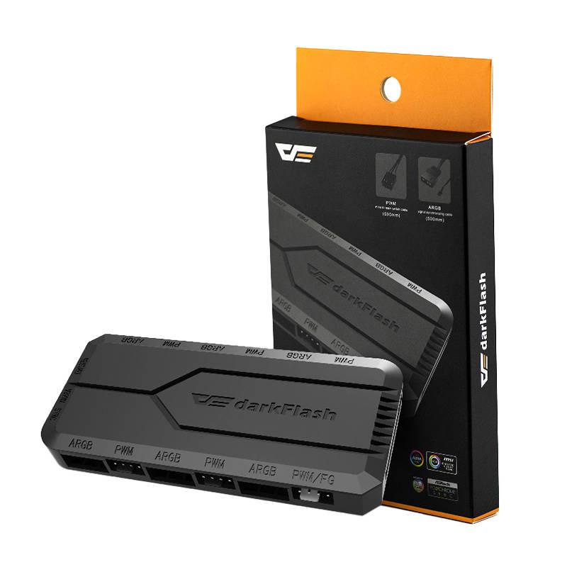 Fan control box for computer Darkflash RC2 RGB PWM (black)