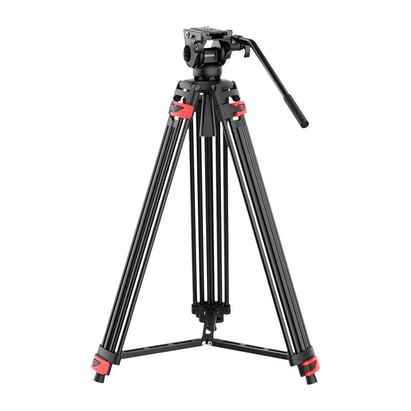 Neewer TP37 Adjustable Tripod with Fluid Head