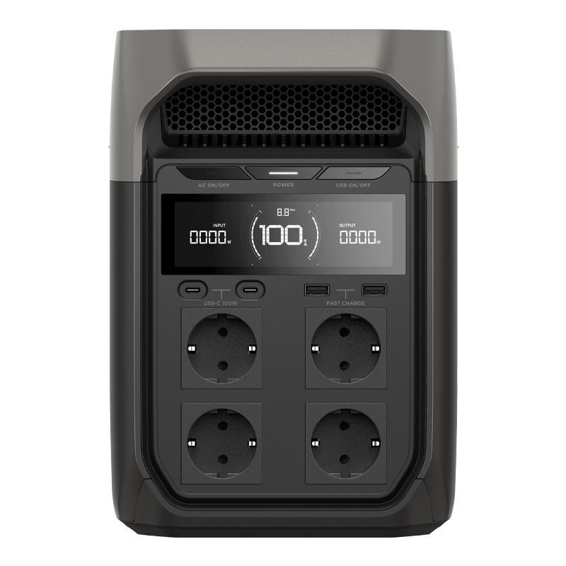 Set: EcoFlow Delta 3 power station + 400W photovoltaic panel.