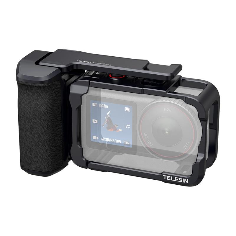 Telesin protective case with handle for DJI Osmo Action 6