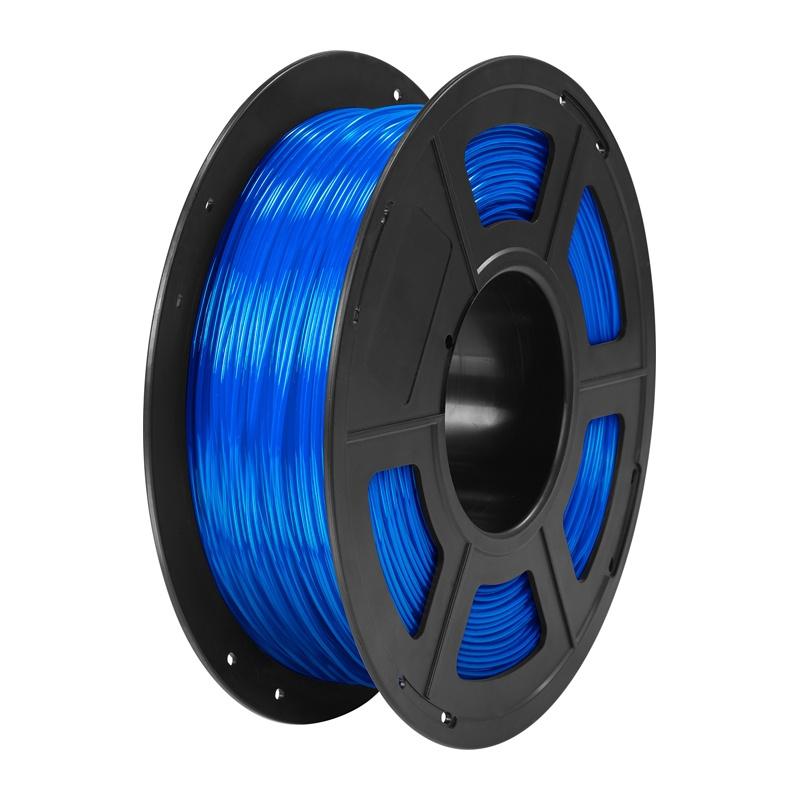 Anycubic TPU Filament (Transparent Blue) 1 kg
