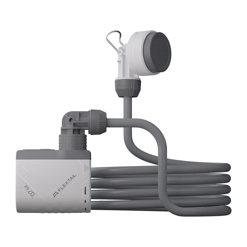 Flextail Tiny Shower Portable Shower with Pump (White)