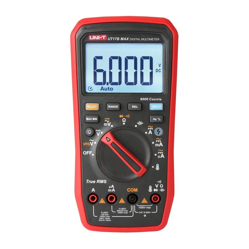 Uni-T True RMS UT17B MAX Digital Multimeter