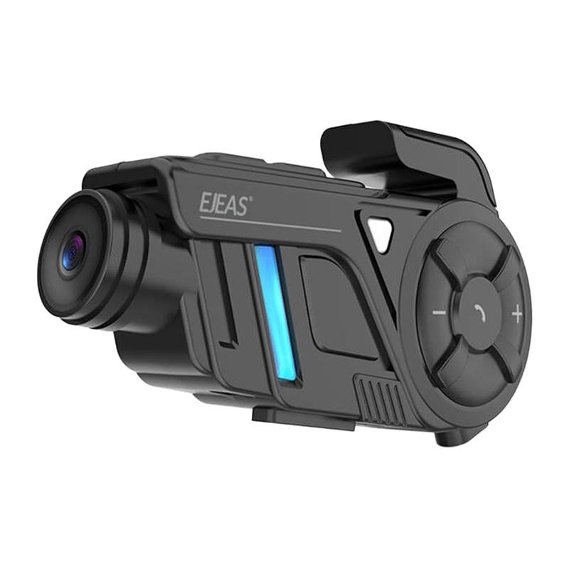 Motorcycle intercom with EJEAS K1Pro+ recorder
