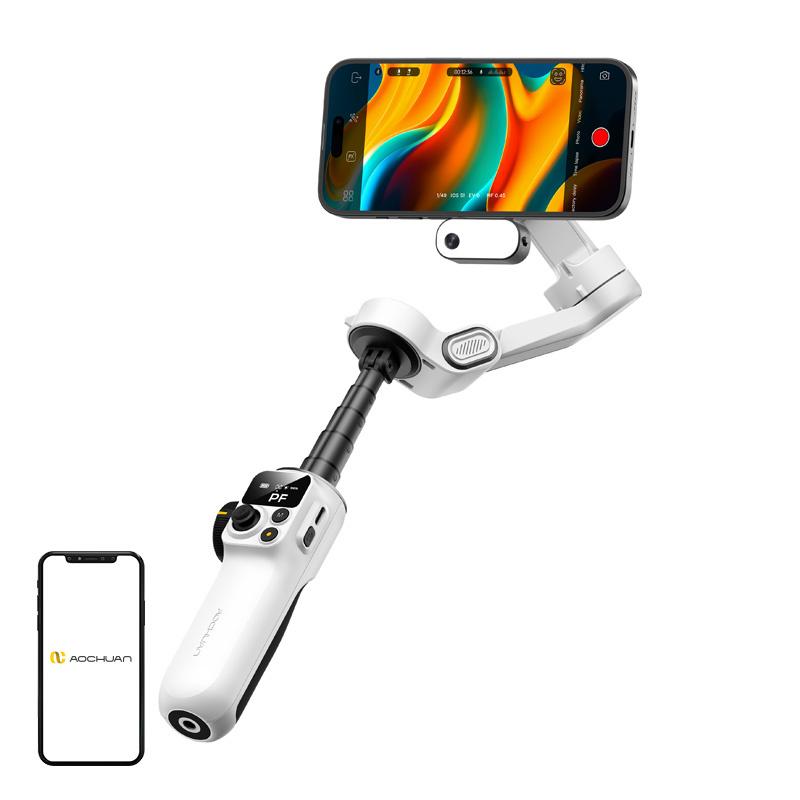 AOCHUAN P2 Gimbal with AI Sensor (White)