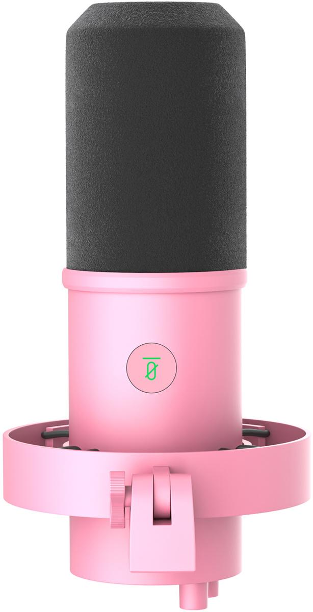 Fifine K688P dynamic microphone (pink)