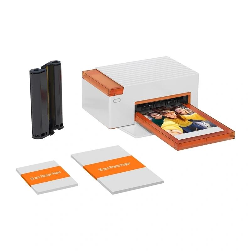 Liene Amber M110 4x6" Photo Printer, 10 Sheets