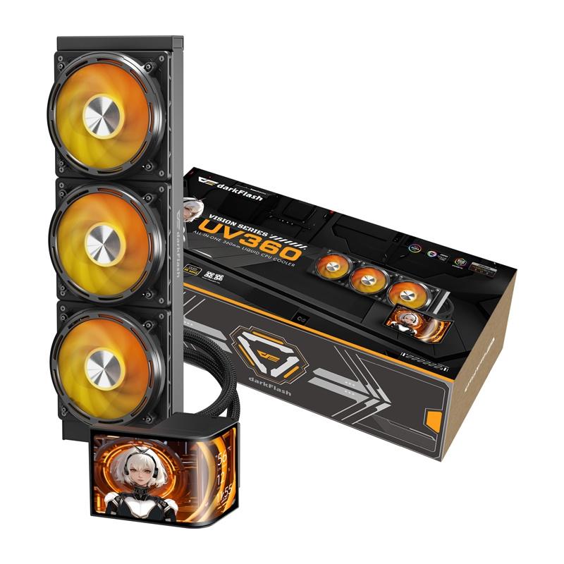 DarkFlash UV360 CPU Cooler (Black)
