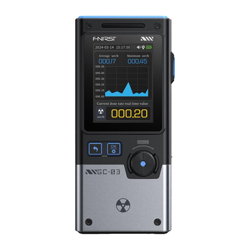 Multifunctional ionizing radiation detector FNIRSI GC-03 BK