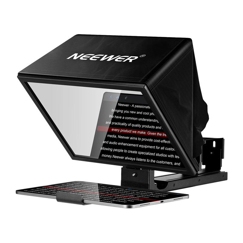 NEEWER BASICS X12B 12" Aluminum Alloy Adjustable Teleprompter