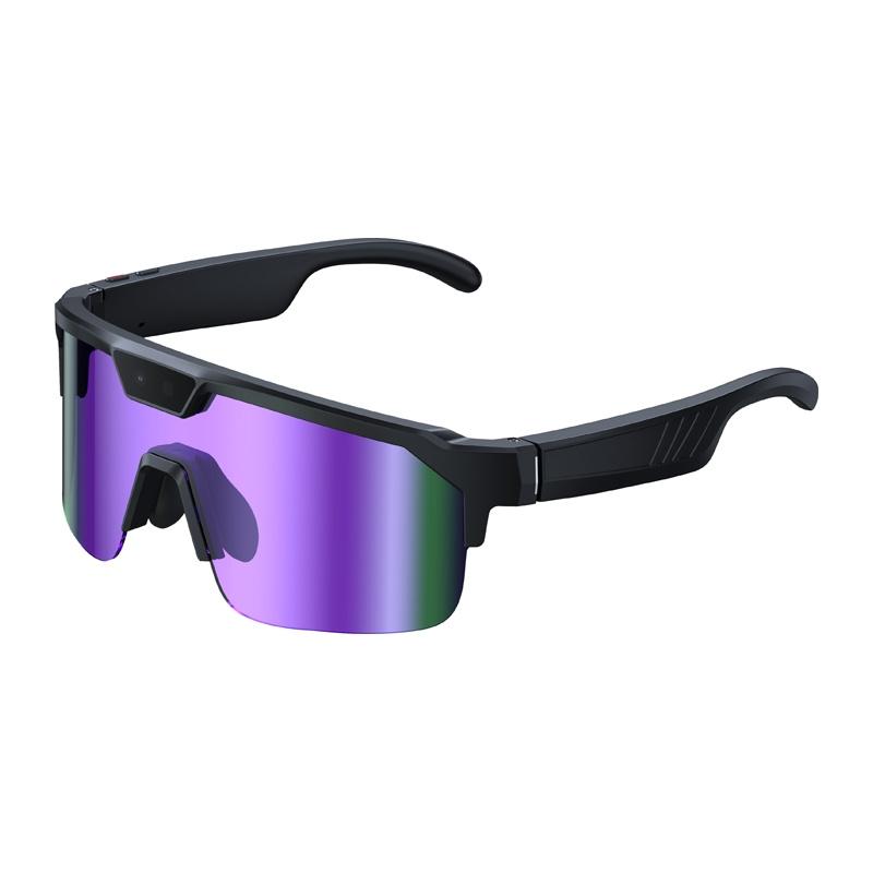 ZEBLAZE Q01 Purple Sports Sunglasses