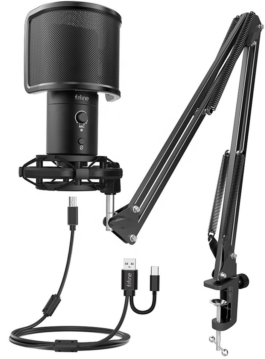 Fifine T683 condenser microphone (black)